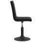 vidaXL Sillas de comedor giratorias 2 uds terciopelo negro vidaXL Sillas de comedor giratorias 2 uds terciopelo negro