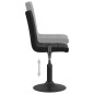vidaXL Sillas de comedor giratorias 2 uds terciopelo negro vidaXL Sillas de comedor giratorias 2 uds terciopelo negro