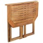 vidaXL Juego de bistró para jardín 4 piezas madera maciza de acacia vidaXL Juego de bistró para jardín 4 piezas madera maciza de acacia