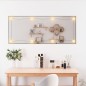 vidaXL Espejo de pared rectangular con luces LED vidrio 40x100 cm vidaXL Espejo de pared rectangular con luces LED vidrio 40x100 cm