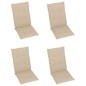 vidaXL Sillas de jardín plegables 3 uds y cojines madera maciza acacia vidaXL Sillas de jardín plegables 3 uds y cojines madera maciza acacia