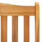 vidaXL Silla mecedora con cojines madera maciza de acacia vidaXL Silla mecedora con cojines madera maciza de acacia