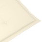 vidaXL Silla mecedora con cojines madera maciza de acacia vidaXL Silla mecedora con cojines madera maciza de acacia