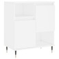 vidaXL Aparadores 2 piezas madera contrachapada blanco vidaXL Aparadores 2 piezas madera contrachapada blanco
