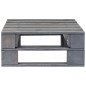 vidaXL Otomana de jardín de palets madera de pino impregnada gris vidaXL Otomana de jardín de palets madera de pino impregnada gris