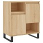 vidaXL Aparadores 2 piezas madera contrachapada color roble sonoma vidaXL Aparadores 2 piezas madera contrachapada color roble sonoma