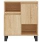 vidaXL Aparadores 2 piezas madera contrachapada color roble sonoma vidaXL Aparadores 2 piezas madera contrachapada color roble sonoma