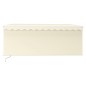 vidaXL Toldo retráctil manual con persiana color crema 3x2,5 m vidaXL Toldo retráctil manual con persiana color crema 3x2,5 m