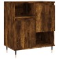 vidaXL Aparadores 2 piezas madera contrachapada roble ahumado vidaXL Aparadores 2 piezas madera contrachapada roble ahumado