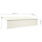 vidaXL Toldo retráctil manual con persiana crema 6x3 m vidaXL Toldo retráctil manual con persiana crema 6x3 m