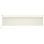 vidaXL Toldo retráctil manual con persiana y luz LED crema 6x3 m vidaXL Toldo retráctil manual con persiana y luz LED crema 6x3 m