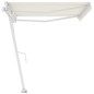 vidaXL Toldo de pie automático crema 400x300 cm vidaXL Toldo de pie automático crema 400x300 cm