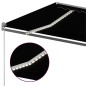 vidaXL Toldo automático LED sensor de viento gris antracita 600x300 cm vidaXL Toldo automático LED sensor de viento gris antracita 600x300 cm