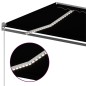 vidaXL Toldo automático LED sensor de viento gris antracita 600x350 cm vidaXL Toldo automático LED sensor de viento gris antracita 600x350 cm