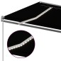vidaXL Toldo automático con LED y sensor de viento gris antracita 6x3m vidaXL Toldo automático con LED y sensor de viento gris antracita 6x3m