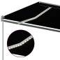 vidaXL Toldo automático LED sensor de viento gris antracita 6x3,5 m vidaXL Toldo automático LED sensor de viento gris antracita 6x3,5 m