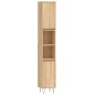 vidaXL Set de muebles de baño 3 pzas madera contrachapada roble Sonoma vidaXL Set de muebles de baño 3 pzas madera contrachapada roble Sonoma