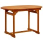 vidaXL Juego de comedor de jardín 5 piezas madera maciza de acacia vidaXL Juego de comedor de jardín 5 piezas madera maciza de acacia