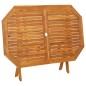 vidaXL Juego de comedor de jardín 5 piezas madera maciza de acacia vidaXL Juego de comedor de jardín 5 piezas madera maciza de acacia