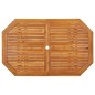 vidaXL Juego de comedor de jardín 5 piezas madera maciza de acacia vidaXL Juego de comedor de jardín 5 piezas madera maciza de acacia
