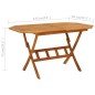 vidaXL Juego de comedor de jardín 5 piezas madera maciza de acacia vidaXL Juego de comedor de jardín 5 piezas madera maciza de acacia