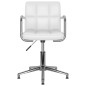 vidaXL Sillas de comedor giratorias 6 unidades cuero sintético blanco vidaXL Sillas de comedor giratorias 6 unidades cuero sintético blanco