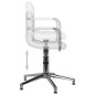vidaXL Sillas de comedor giratorias 6 unidades cuero sintético blanco vidaXL Sillas de comedor giratorias 6 unidades cuero sintético blanco