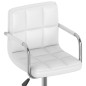 vidaXL Sillas de comedor giratorias 6 unidades cuero sintético blanco vidaXL Sillas de comedor giratorias 6 unidades cuero sintético blanco