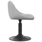 vidaXL Sillas de comedor giratorias 6 uds de terciopelo gris claro vidaXL Sillas de comedor giratorias 6 uds de terciopelo gris claro