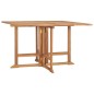 vidaXL Set de comedor de jardín plegable 5 pzas madera maciza de teca vidaXL Set de comedor de jardín plegable 5 pzas madera maciza de teca