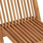 vidaXL Set de comedor de jardín plegable 5 pzas madera maciza de teca vidaXL Set de comedor de jardín plegable 5 pzas madera maciza de teca