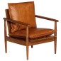 vidaXL Set de sofás 3 pzas cuero auténtico madera maciza acacia marrón vidaXL Set de sofás 3 pzas cuero auténtico madera maciza acacia marrón