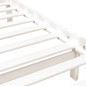 vidaXL Estructura de cama individual de madera maciza blanco 90x190 cm vidaXL Estructura de cama individual de madera maciza blanco 90x190 cm