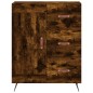 vidaXL Aparador alto madera contrachapada roble ahumado 69,5x34x180 cm vidaXL Aparador alto madera contrachapada roble ahumado 69,5x34x180 cm