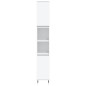 vidaXL Juego de muebles de baño 3 pzas madera contrachapada blanco vidaXL Juego de muebles de baño 3 pzas madera contrachapada blanco