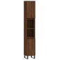 vidaXL Set de muebles baño 3 pzas madera contrachapada roble marrón vidaXL Set de muebles baño 3 pzas madera contrachapada roble marrón