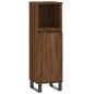 vidaXL Set de muebles baño 3 pzas madera contrachapada roble marrón vidaXL Set de muebles baño 3 pzas madera contrachapada roble marrón