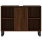 vidaXL Set de muebles baño 3 pzas madera contrachapada roble marrón vidaXL Set de muebles baño 3 pzas madera contrachapada roble marrón