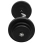 vidaXL Mancuerna curl con discos 60 kg vidaXL Mancuerna curl con discos 60 kg