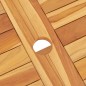 vidaXL Juego de comedor de jardín 7 piezas madera maciza de teca vidaXL Juego de comedor de jardín 7 piezas madera maciza de teca