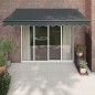 vidaXL Toldo retráctil automático gris antracita 3x2,5 m vidaXL Toldo retráctil automático gris antracita 3x2,5 m