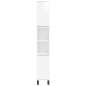 vidaXL Set muebles de baño 3 piezas madera contrachapada blanco brillo vidaXL Set muebles de baño 3 piezas madera contrachapada blanco brillo