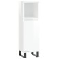 vidaXL Set muebles de baño 3 piezas madera contrachapada blanco brillo vidaXL Set muebles de baño 3 piezas madera contrachapada blanco brillo