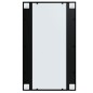 vidaXL Espejos de pared 2 uds metal negro 100x60 cm vidaXL Espejos de pared 2 uds metal negro 100x60 cm