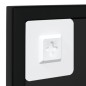 vidaXL Espejos de pared 2 uds metal negro 100x60 cm vidaXL Espejos de pared 2 uds metal negro 100x60 cm