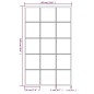 vidaXL Espejos de pared 2 uds metal negro 100x60 cm vidaXL Espejos de pared 2 uds metal negro 100x60 cm
