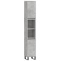 vidaXL Set muebles de baño 2 piezas madera contrachapada gris hormigón vidaXL Set muebles de baño 2 piezas madera contrachapada gris hormigón