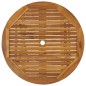 vidaXL Comedor de jardín plegable 5 piezas de madera maciza de acacia