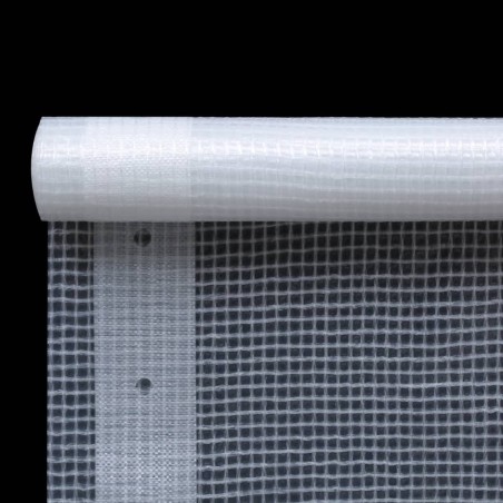 vidaXL Lona impermeable 260 g/m² 2x2 m blanca