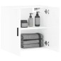 vidaXL Armario de pared madera de ingeniería blanco brillo 60x31x60 cm vidaXL Armario de pared madera de ingeniería blanco brillo 60x31x60 cm